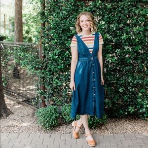 Urban Outfitters Denim Midi Dress